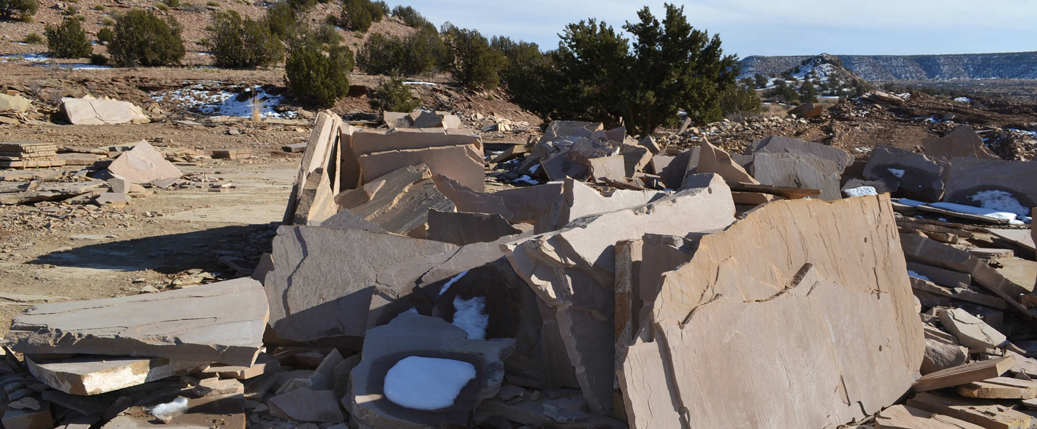 New Mexico Travertine Silverado Quarry